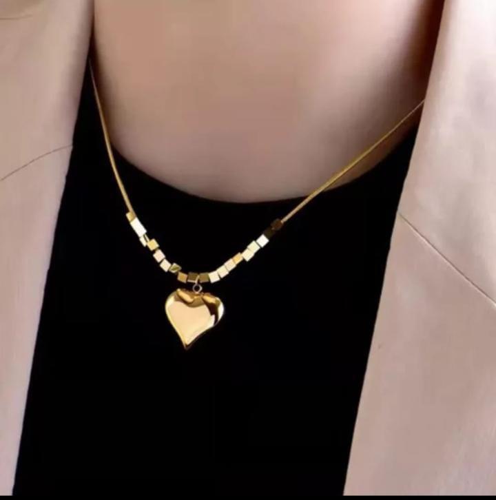 Shimmering Love Charm Necklace