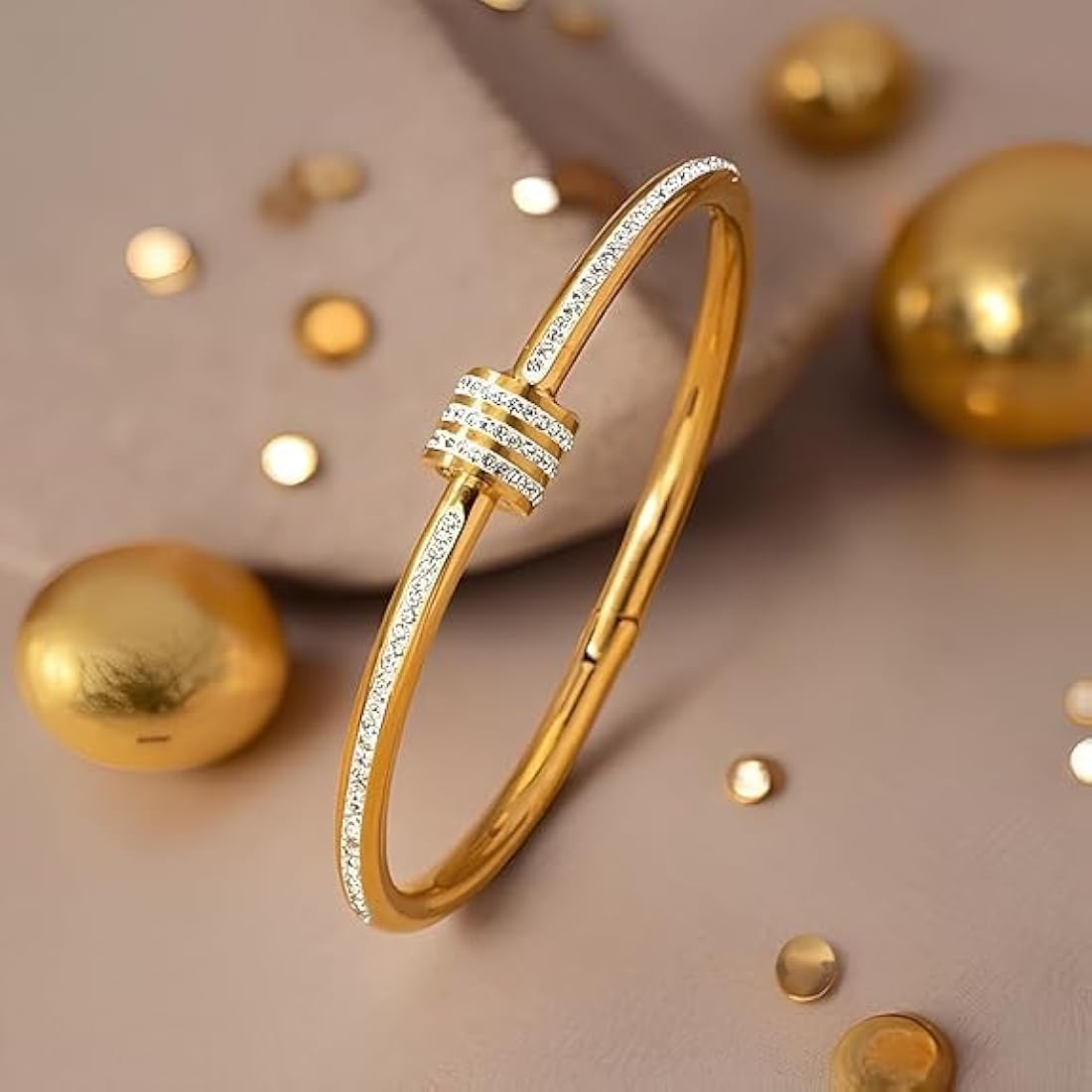 Regal Radiance Bangle Bracelets