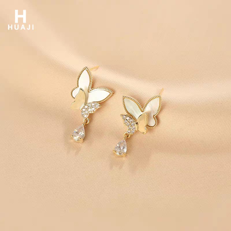 Golden Wings Earings