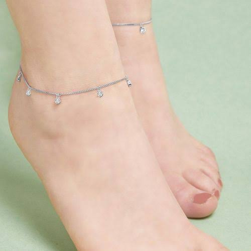 Silver Chain Payal Pazeb Anklet