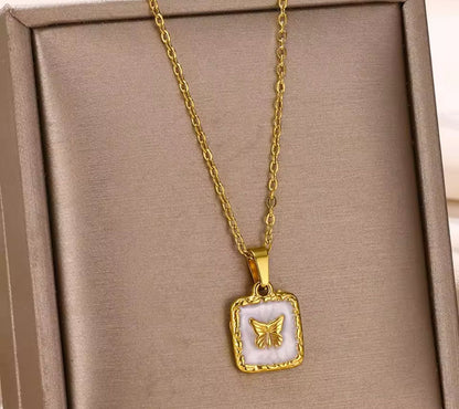 Ethereal Flight Gold Necklace