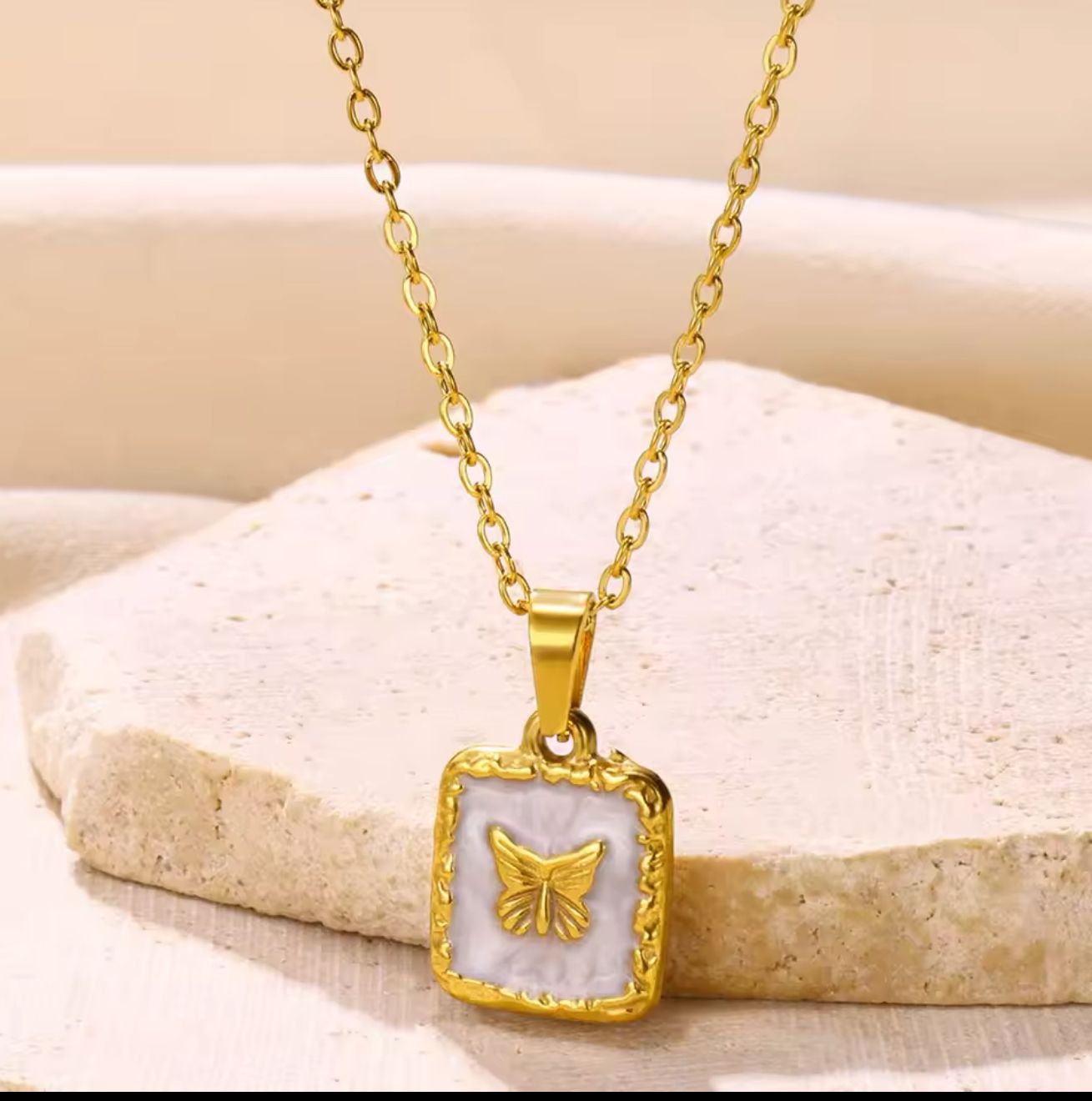 Ethereal Flight Gold Necklace