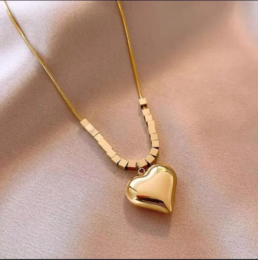 Shimmering Love Charm Necklace