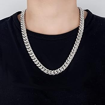 Silver Luxe Cuban Chain