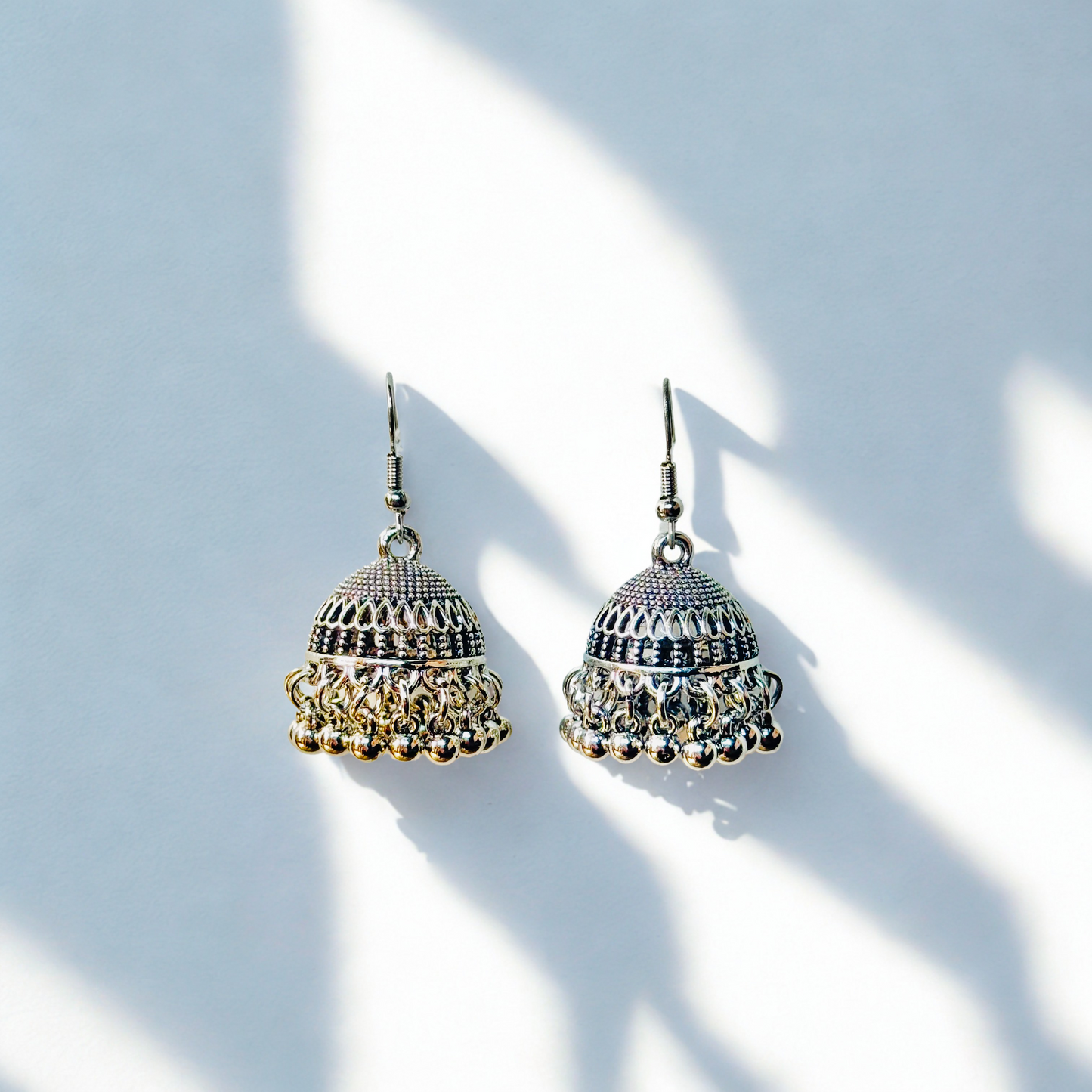 Vintage Shine Dome Earrings