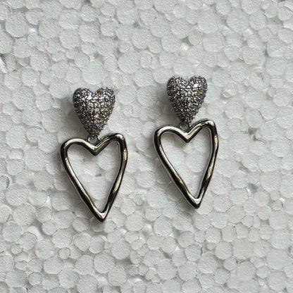 Sparkling Double Heart Drops