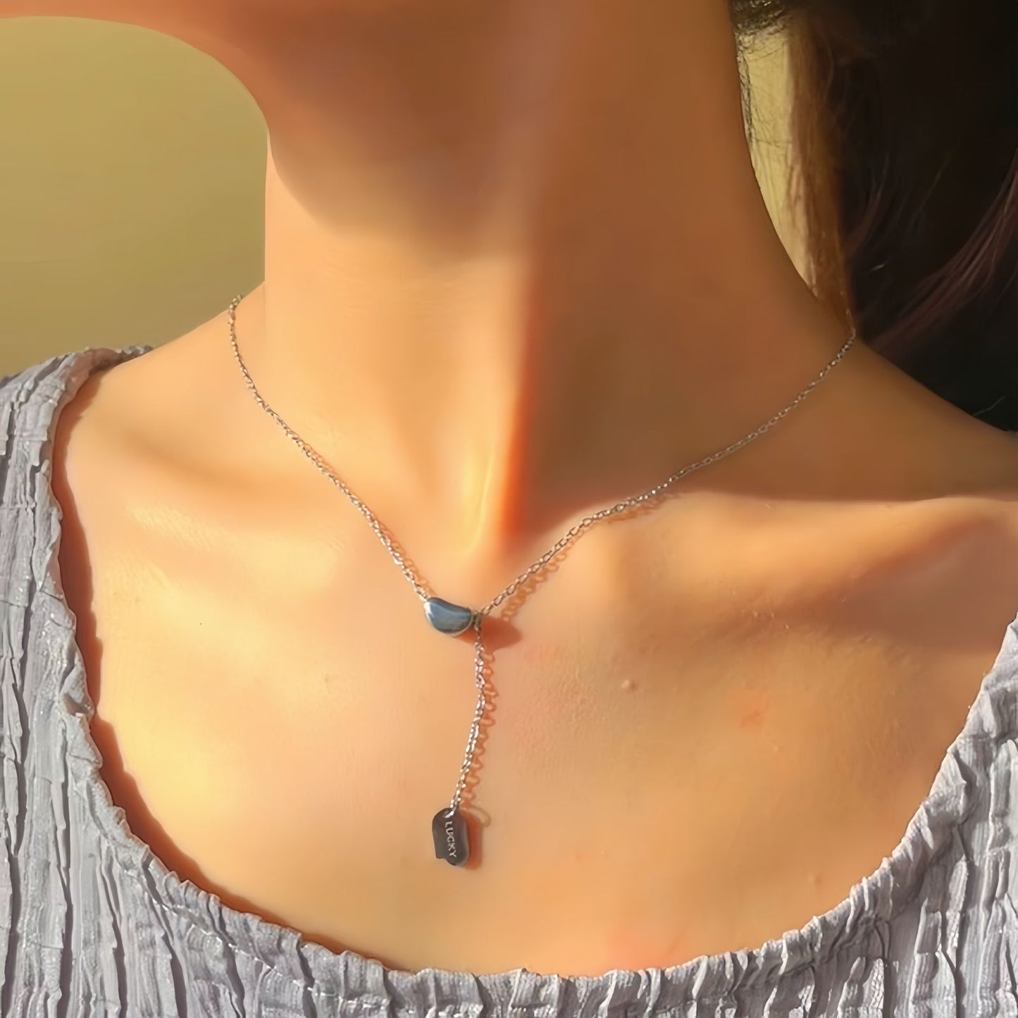 Gleam & Grace Drop Chain