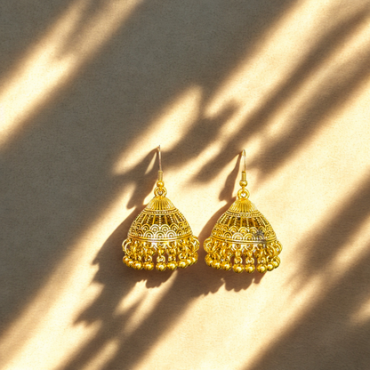 Radiant Traditional Drop Earrings
