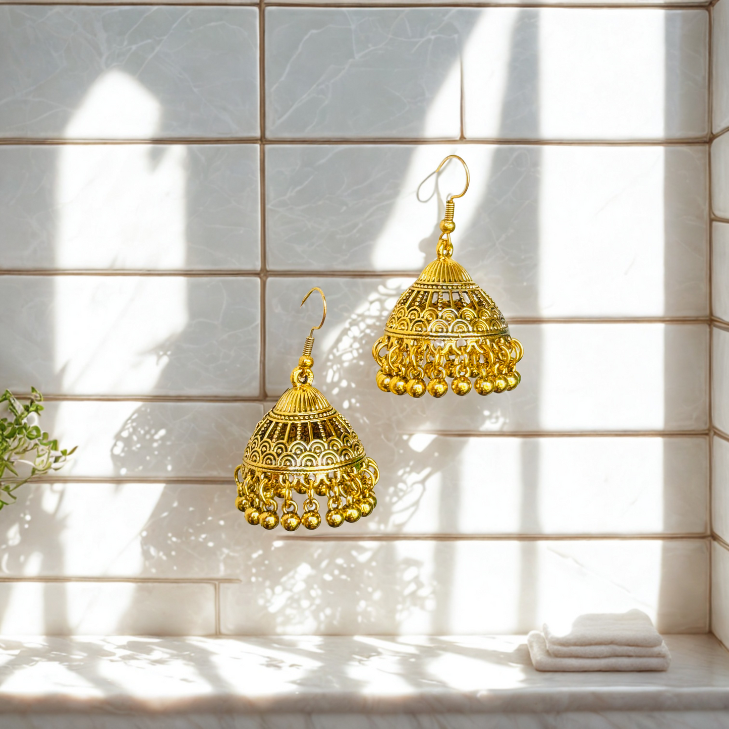 Radiant Traditional Drop Earrings