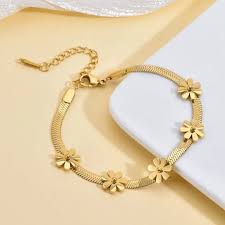 Sunshine Petal Gold Bracelet