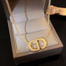 Modern Loop Charm Necklace