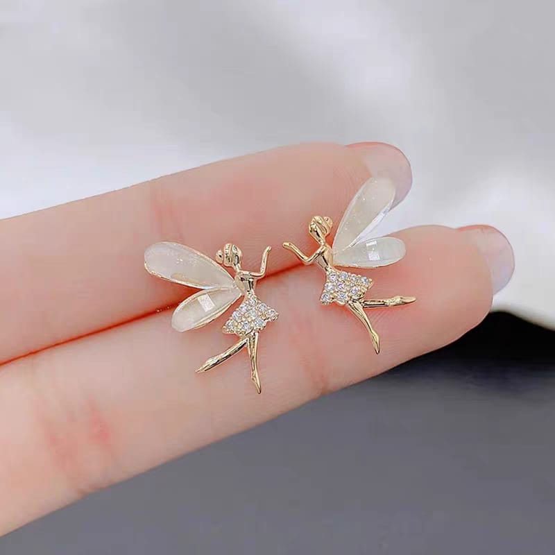 Crystal Wing Fairies Earing