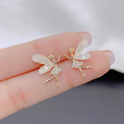 Crystal Wing Fairies Earing
