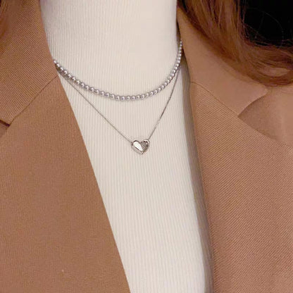 Golden Love Layers Necklace