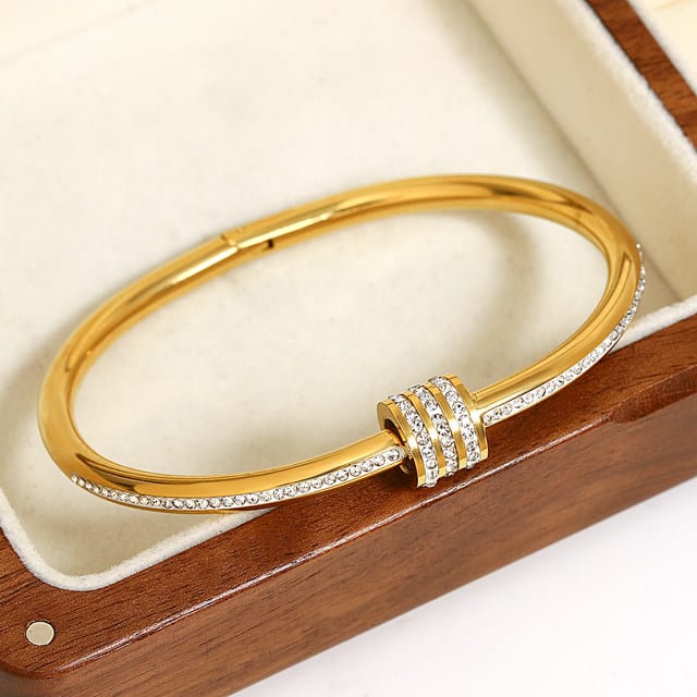 Regal Radiance Bangle Bracelets