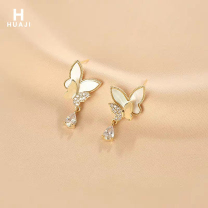 Golden Wings Earings